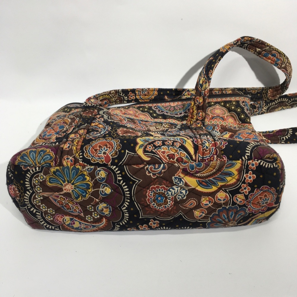 Vera Bradley Tote Maddie Kensington Brown - Picture 12 of 16